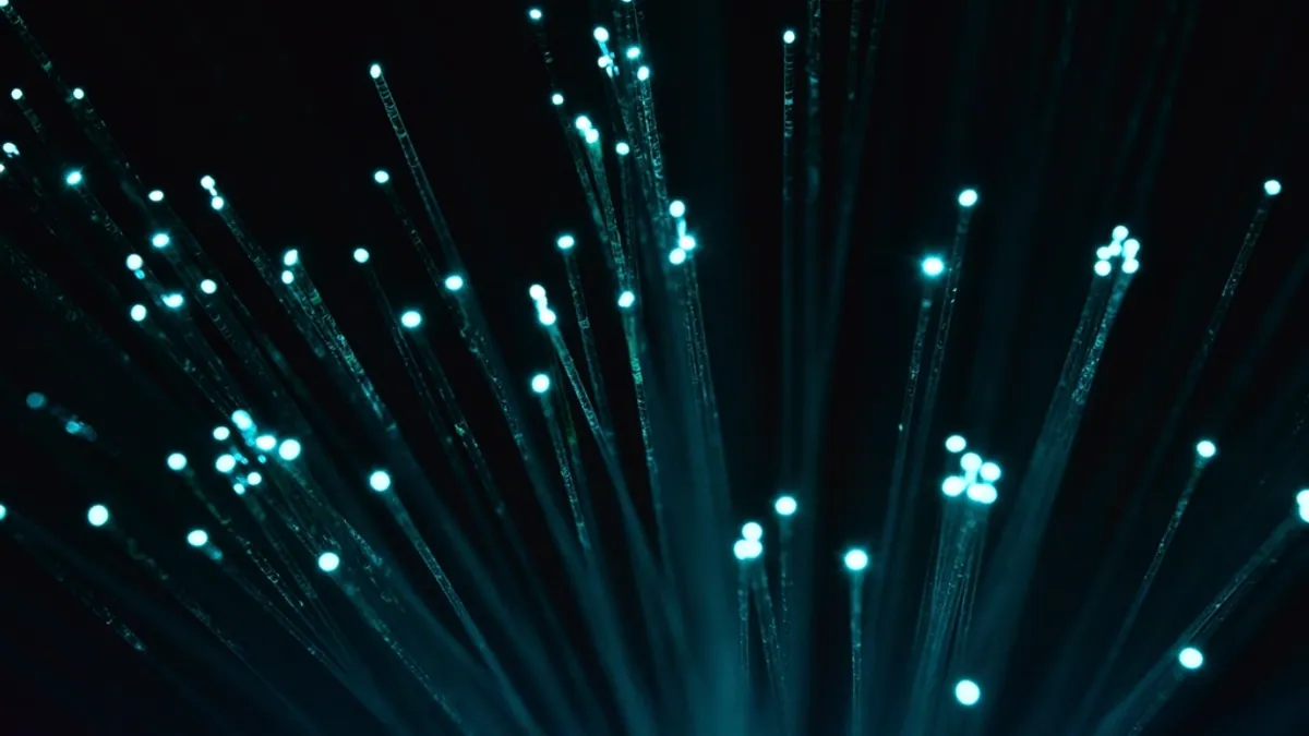 Fiber optik kablo ve ağ bağlantısı